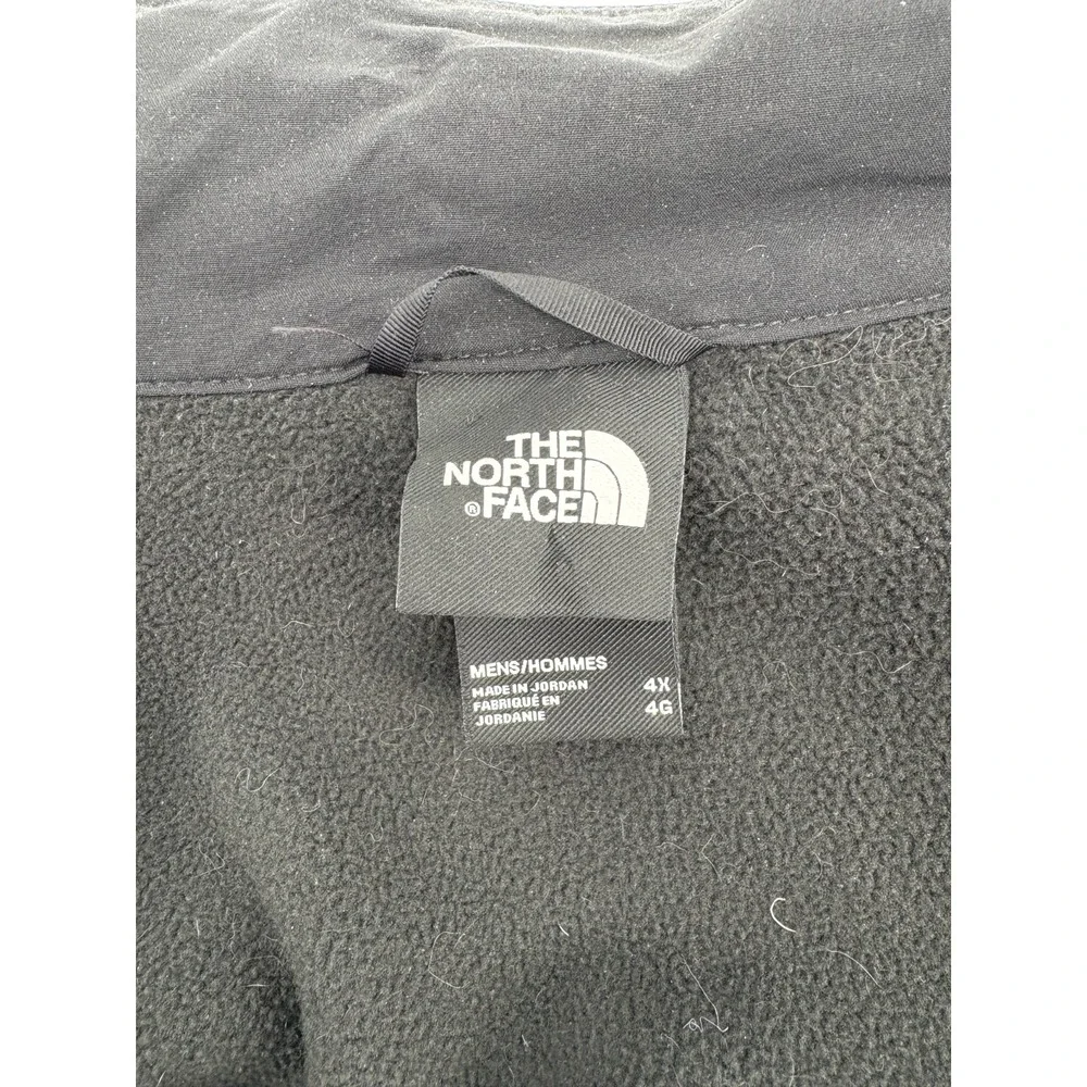 North Face Jacket Men's 4XL Windwall Apex Bionic Full Zip Black Softshell Mock